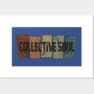 Collective Soul - Retro Pattern Posters and Art